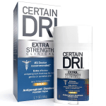 Cetain Dri Antiperspirant combats excessive sweating (hyperhidrosis).