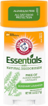 Arm & Hammer Essentials natural Antiperspirant combats excessive sweating (hyperhidrosis).