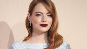 A photo of Emma Stone in a candid moment, capturing her natural beauty and genuine personality.